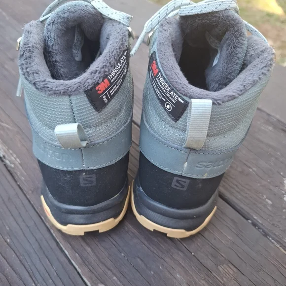 Salomon Yalta Thinsulate Water Resistant Boots Size 7 NWOT - Picture 5 of 8